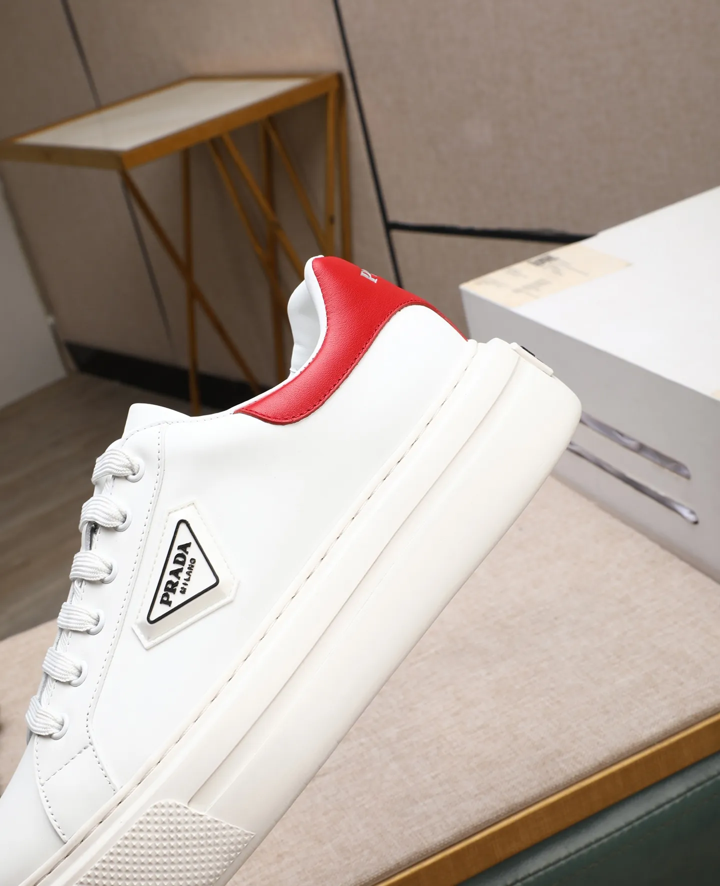 Men's shoes 💰580 [PRADA] Popular items in men's shoe counters, synchronized with the official website, high-quality shipments ✔️Original cowhide + cowhide lining, 1🆚1 replica, original original outsole, 38-45 (customized for 45, non-refundable)